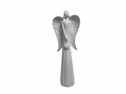 Białe figurki aniołki 40 cm