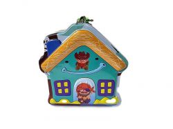 Metalowe domki skarbonki