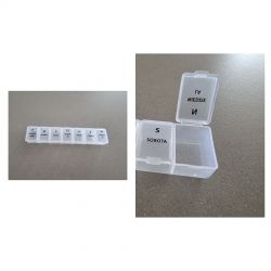 Kasetki na leki 7 dni